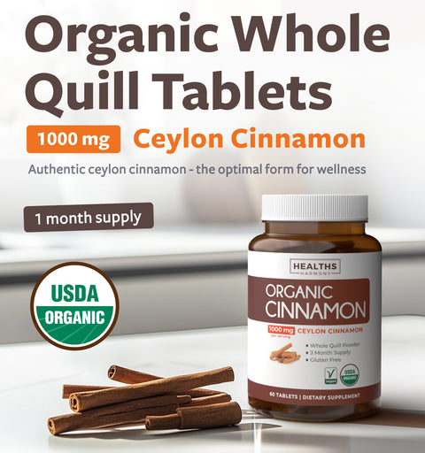 Organic Ceylon Cinnamon Tablets