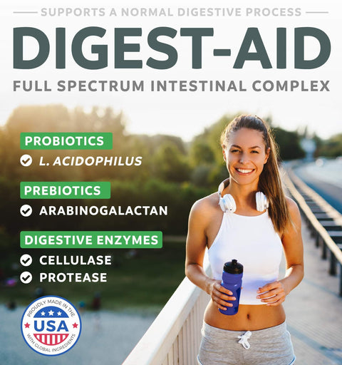 Gut Complex with Caprylic Acid, Oregano Leaf, Probiotics Capsules
