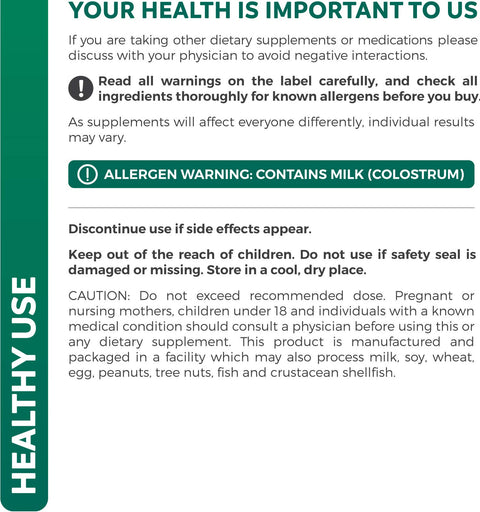 Colostrum 30% IGG Capsules