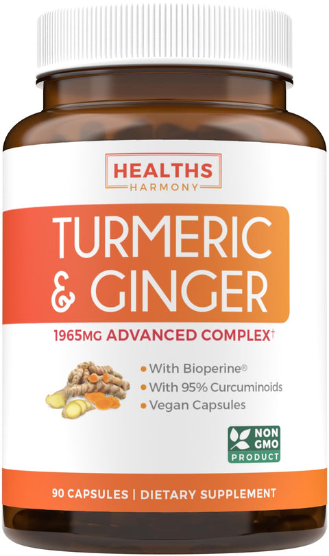 Turmeric Curcumin & Ginger Capsules